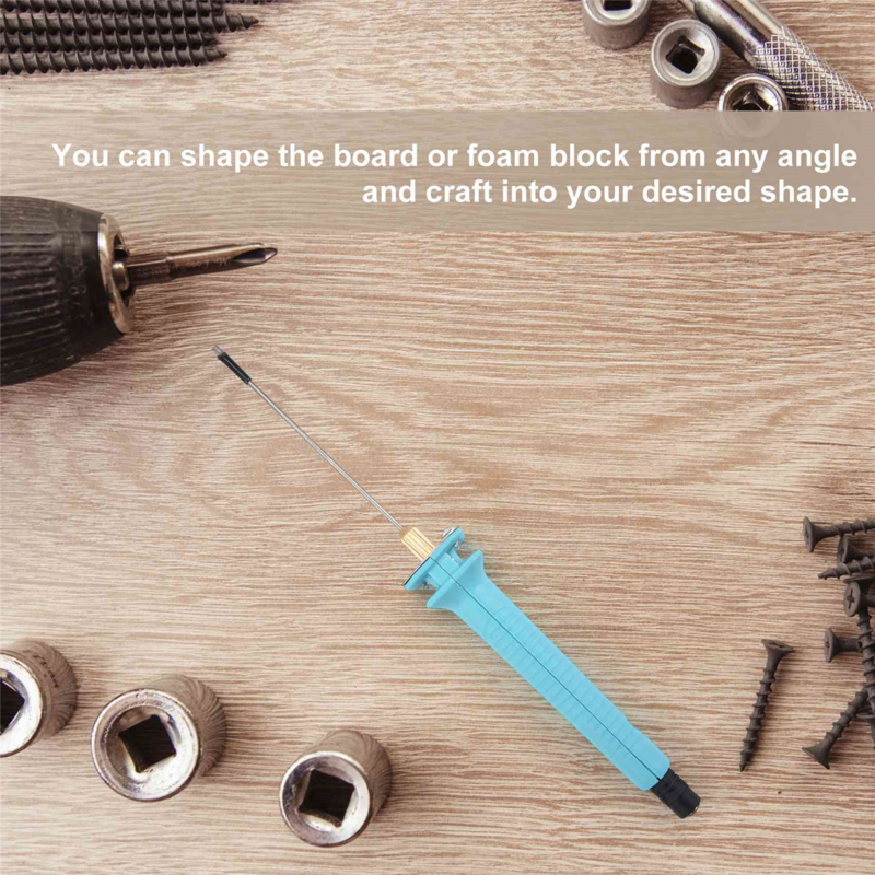 Penna da taglio in schiuma Kit taglierina per macchina in polistirene elettrico strumento incisore tenuto in mano