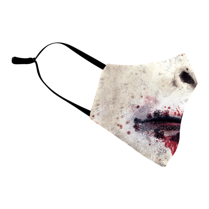 All Saints' Day Party Anti Dust Reusable Mouth Mask Washable Party Funny Cosplay Face Mask 2023 Fashion Halloween Printed Mask