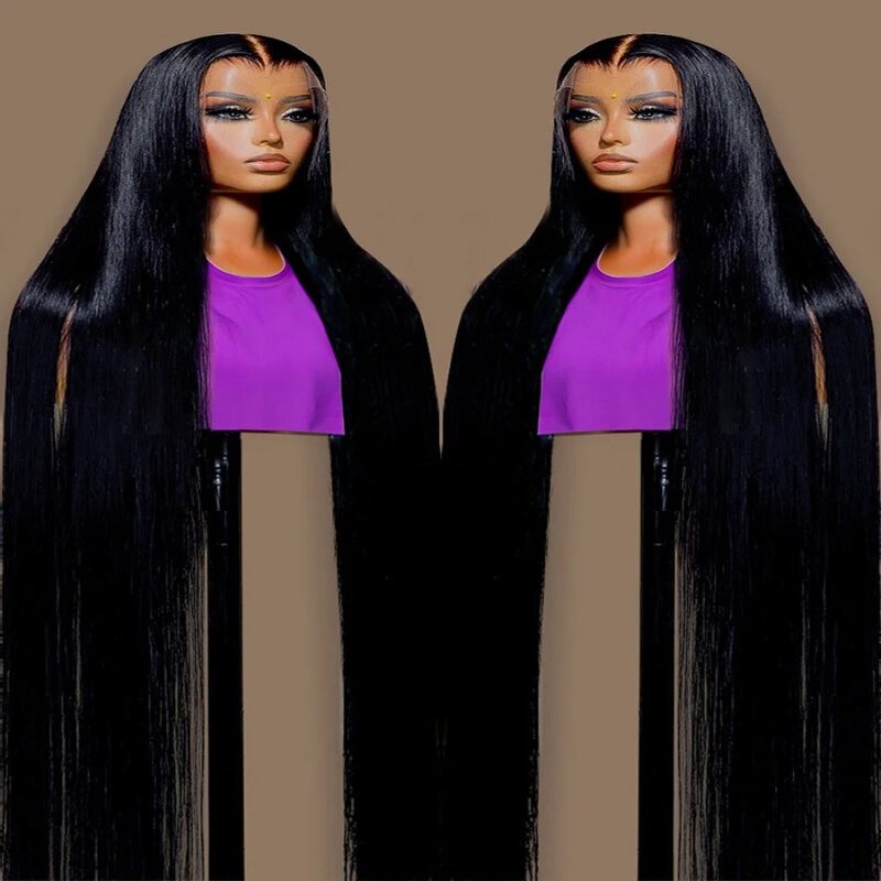 4x4 Lace Front Perücken Straight Lace Front Echthaar Perücken 360 HD Lace Frontal Perücken 250 Density Echthaar Perücken Lace Perücke Echthaar