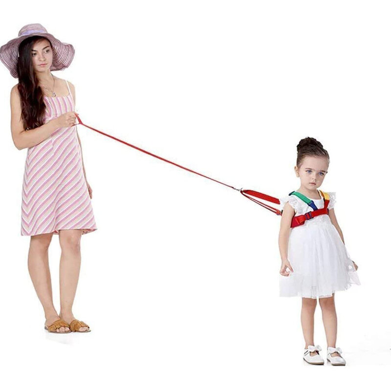 حزام مشي مضاد للسقوط يسمح بالتهوية للطفل ، تعلم الرضع المشي ، خروج الأطفال ، حبل جر آمن ، الصيف