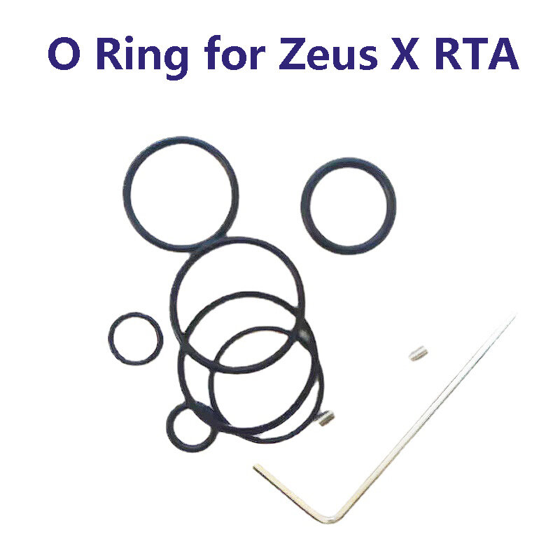 1 Sets Vervanging Siliconen O Ring Voor Geekvape Zeus X Rta Zeus Sub Ohm Zeus Dual L200 Zx Ii Rta Mesh O Ring Afdichting O Ring