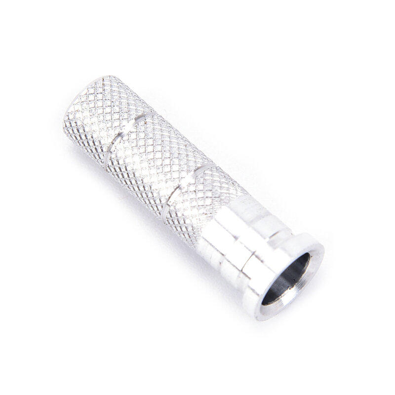 Серебристая алюминиевая вставка для стрелы из лука 12x6,2 мм, замена основания для стрелы