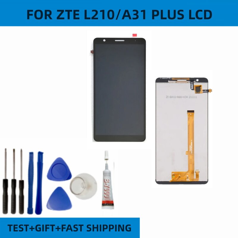 ЖК-дисплей 6,0 дюйма для ZTE Blade L210/A31 plus, сенсорный экран, дигитайзер, панель в сборе для l210/a31 plus, ЖК-экран с рамкой