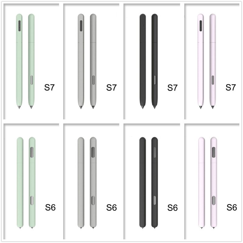 Voor Samsung Galaxy Tab S6 /S6 Lite /S7 S Pen Cover Tablet Siliconen Etui