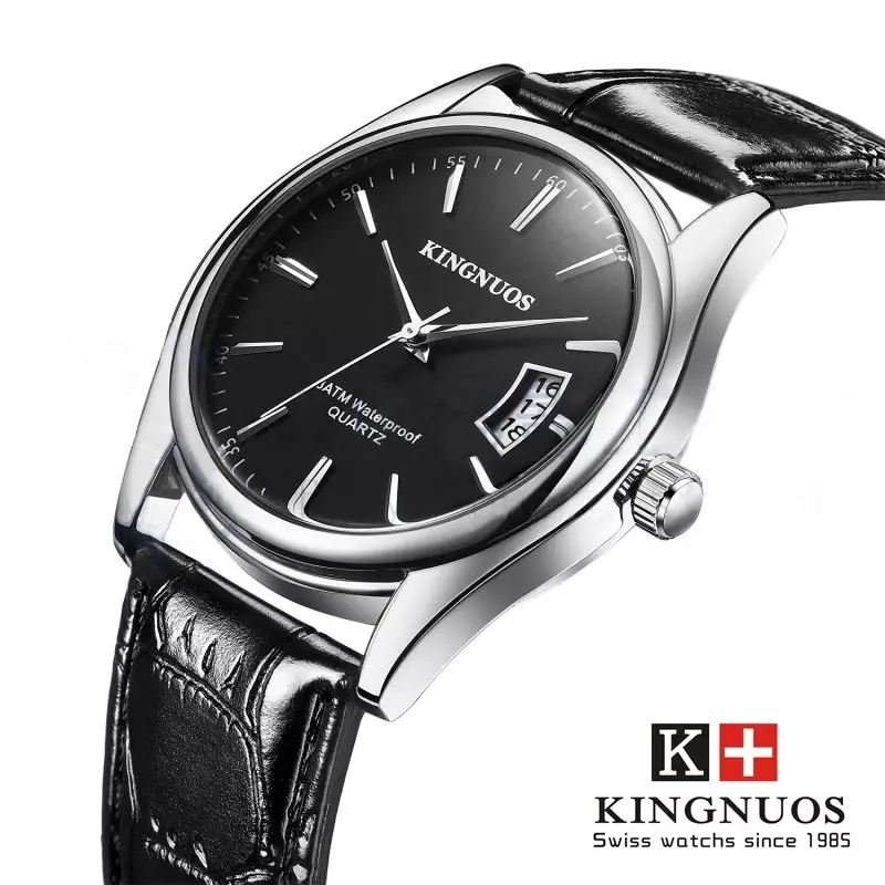 แฟชั่นนาฬิกาควอตซ์นาฬิกาหนังผู้ชายนาฬิกาข้อมือชาย Top Luxury ยี่ห้อผู้ชายธุรกิจนาฬิกากันน้ำ Reloj Hombres 2021ใหม่