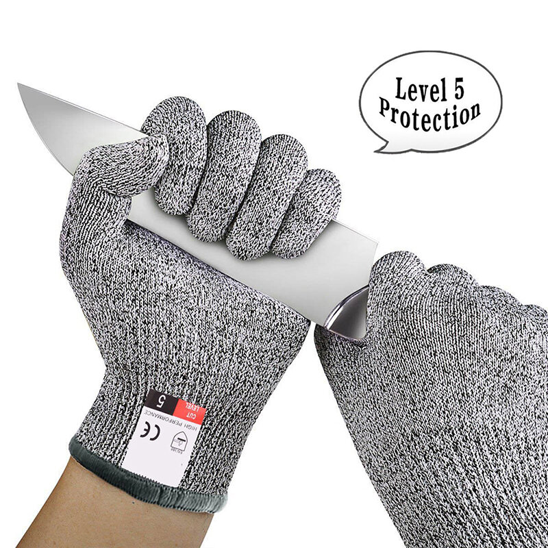 Перчатки hprs 5 уровня, с защитой от порезов, высокопрочные, для промышленного использования на кухне, в садоводстве, с защитой от царапин, для резки стекла