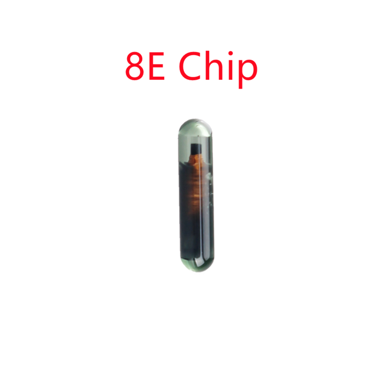 Chip Megamos 8E de 1 piezas, tubo de vidrio Original para HONDA y AUDI A6 Q7 (TP32)