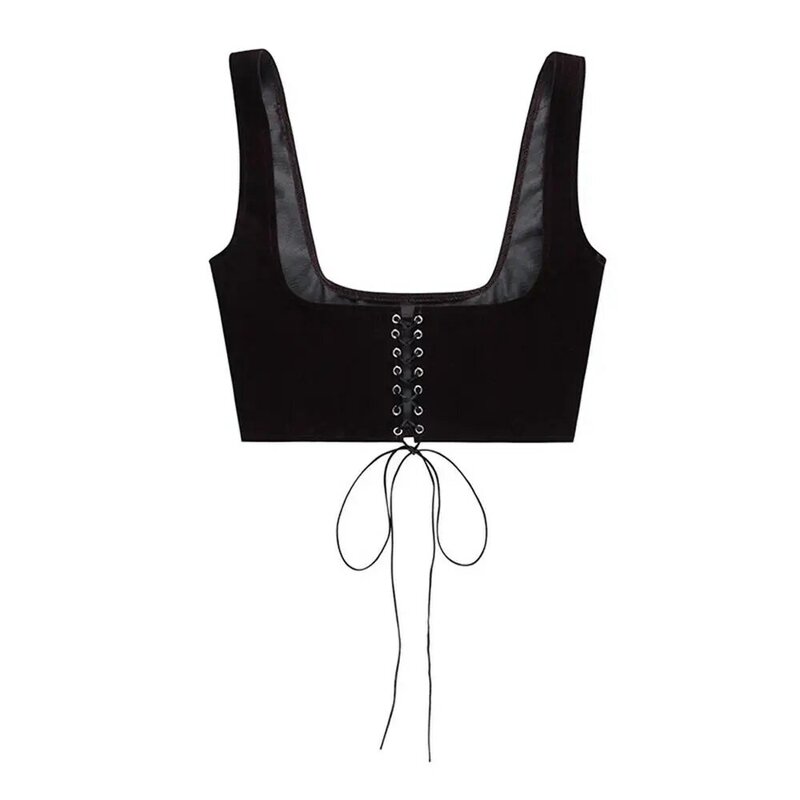 Cintura in vita Bodyshaper Tank Chest Support Lace-up cintura larga Cummerbunds cinture corsetto in vita Slim Bustier corsetto reggicalze