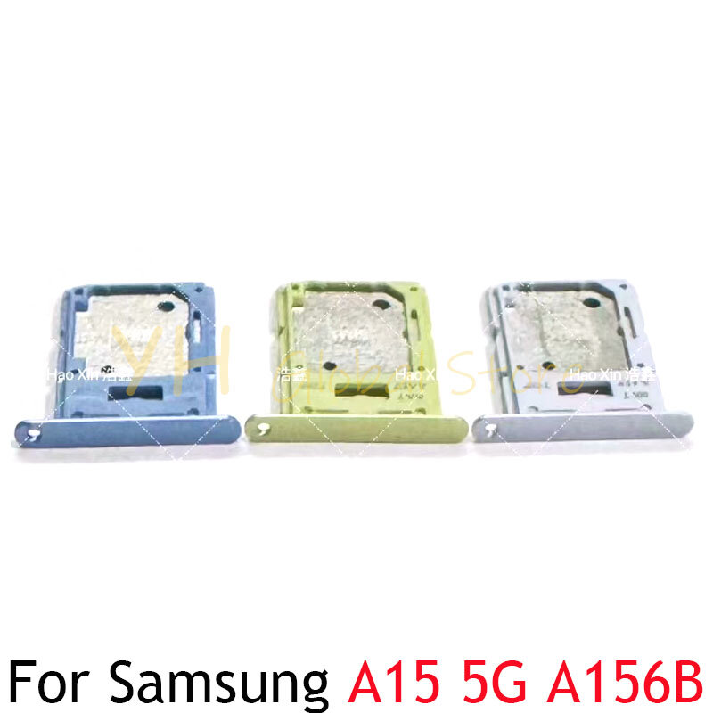 Soporte de bandeja de ranura para tarjeta Sim, piezas de reparación para Samsung Galaxy A15, A155F, A156B, A155, A156, 20 unidades