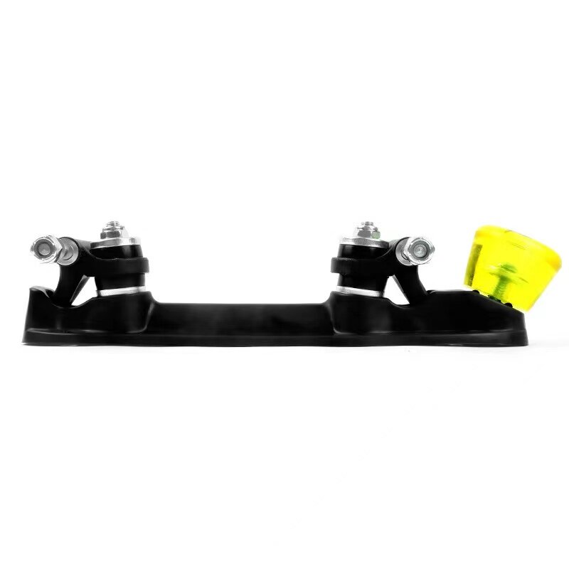 Double Row Roller Skates Base, Four-Wheel Seat, Driving Assembly Accessories, Tripod PP Material Bracket