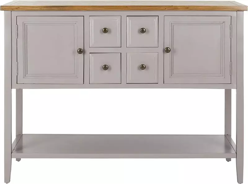 Amerikaanse Huizen Collectie Charlotte Kwarts Grey Dressoir