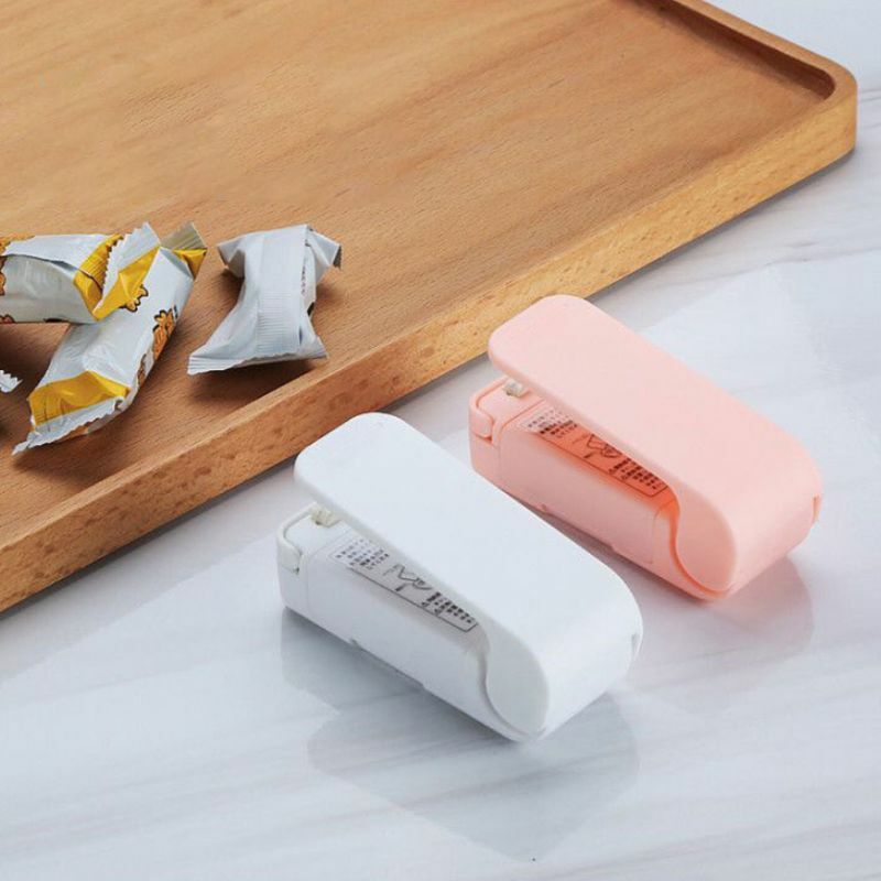 휴대용 미니 히트 씰링 기계 식품 스낵 보관 실러 비닐 봉투 도구