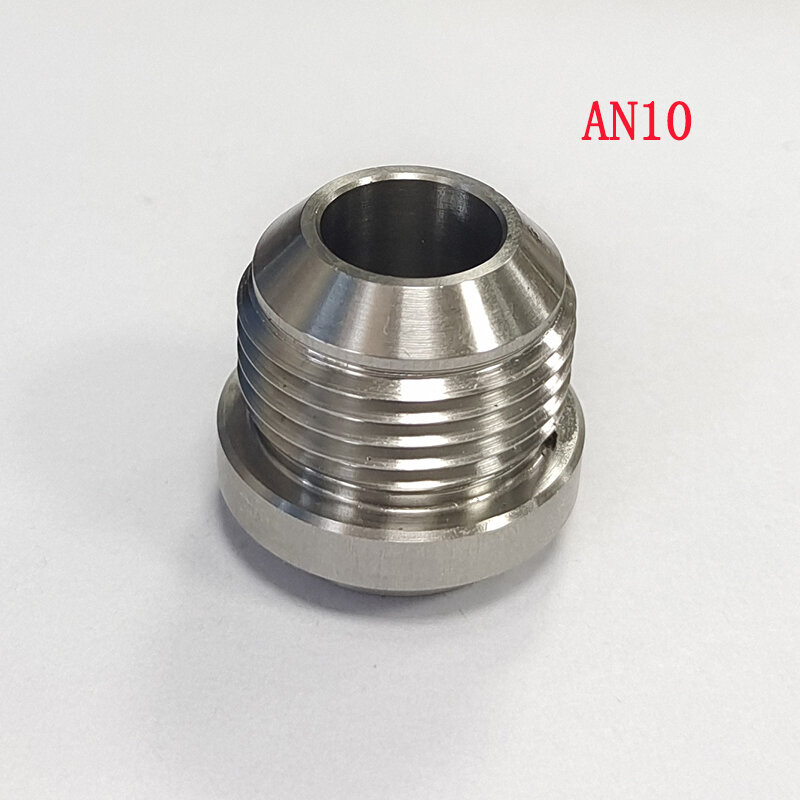 AN8 AN10 STAINLESS STEEL WELD ON FITTING BUNG MALE