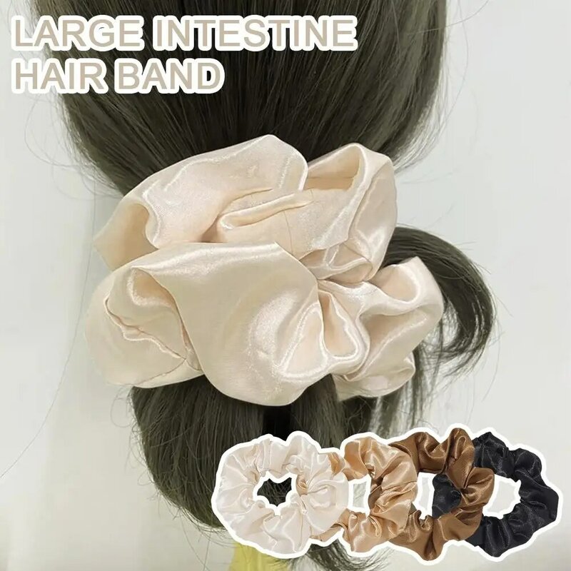 Fashion Hair Ties Hair Large Intestine Hair Tie Design Soft Hairband Women Girls Hair Accessories Bracelet Elastic Band