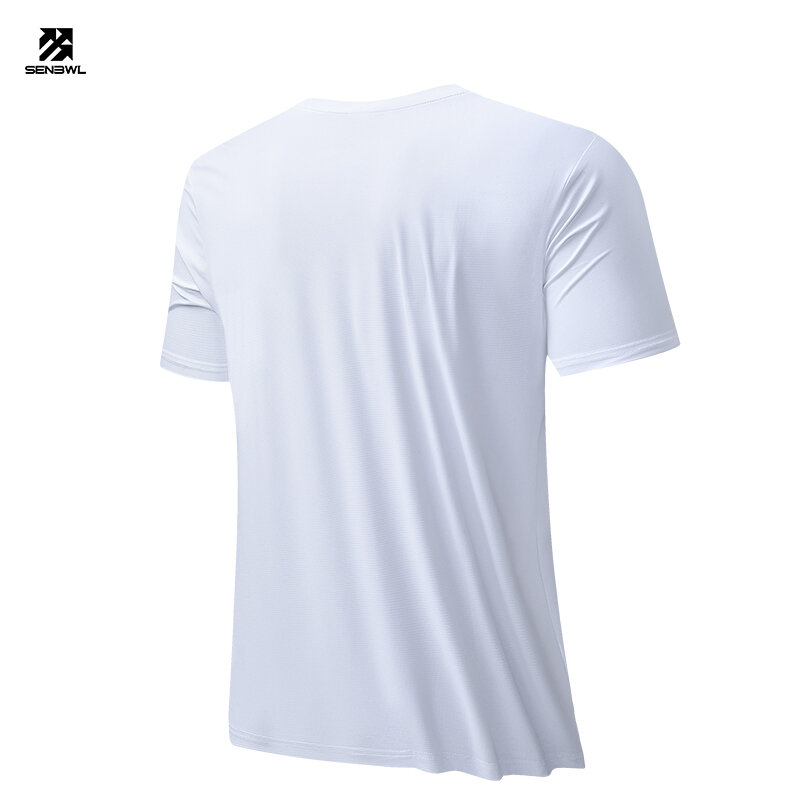 Senbwl-camiseta masculina para montanhismo, perda de peso, esportes fitness, tops de secagem rápida, alta qualidade, verão, 2022