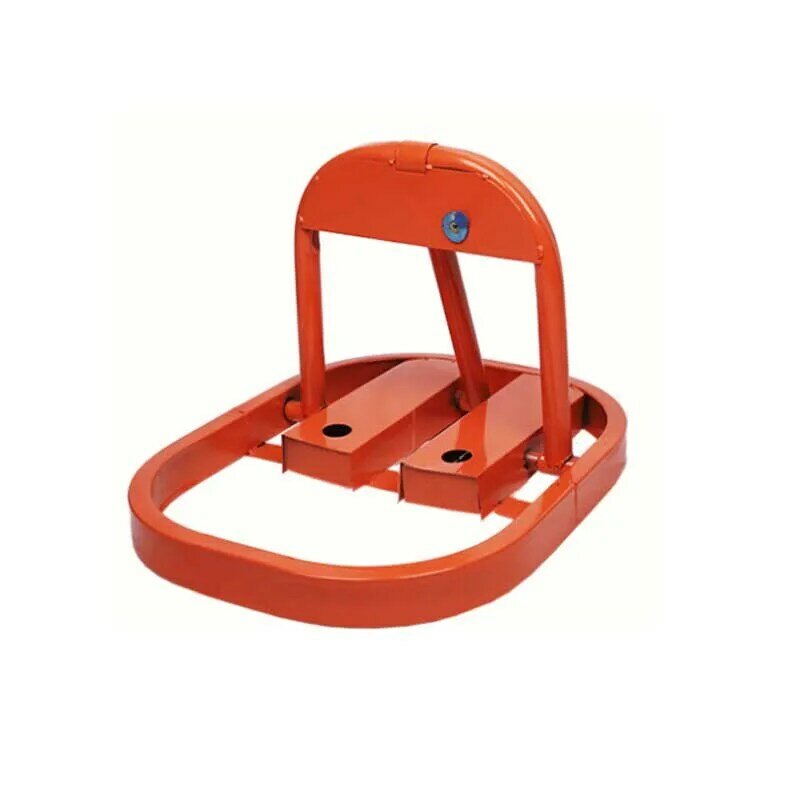 Double Lock Manual Parking Barrier for Private Parking Space Thickened Car Parking Lock Bollard