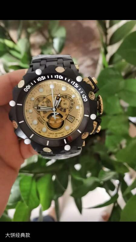 Ungeschlagene Herren Wirst watch Chronograph unbesiegbare Luxus uhr Funktion invicto reloj de hombre für Drops hipping