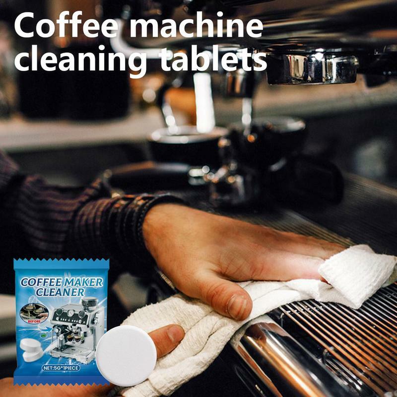 Tableta de limpieza efervescente para máquina de café Espresso, agente descalcificador, accesorios de cocina, limpieza del hogar
