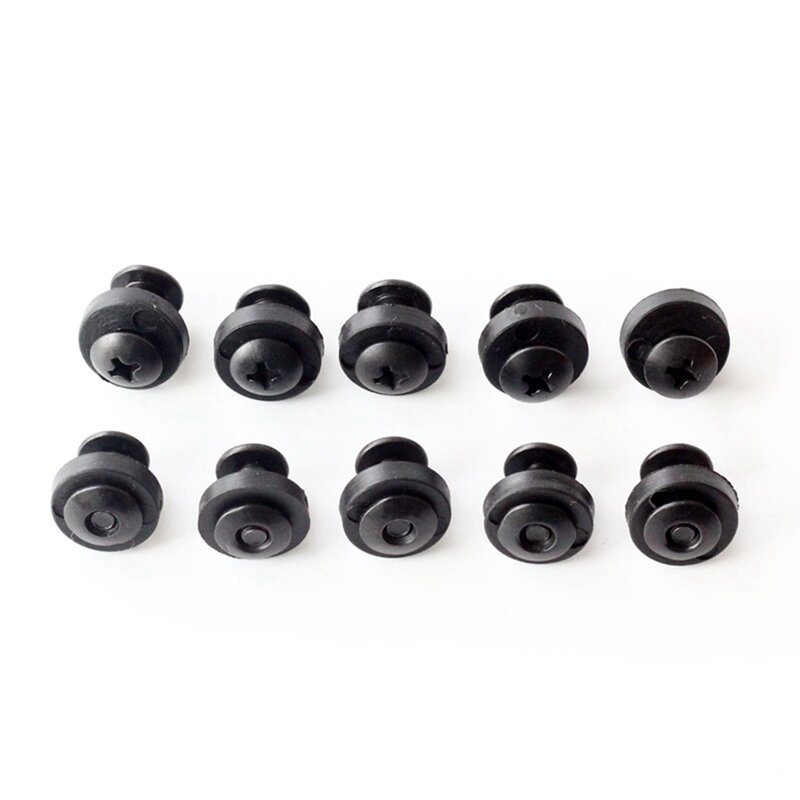100Pcs T-Ek Lok Screw Set Chi-Cago Screw Comes With Washer For DIY Kydex Sheath Holster Hand Tool Parts