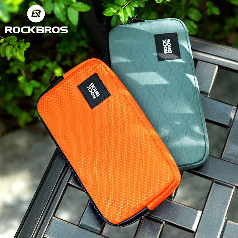 ROCKBROS サイクリング電話バッグ日常使用小型軽量ポータブル多機能ハンドバッグ収納コイン財布通勤バッグ
