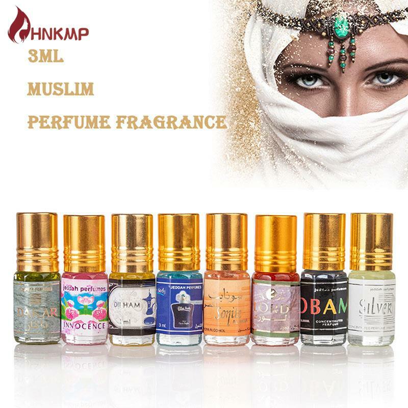 Perfume musulmán Roll On, aceite esencial Floral Natural, larga duración, sin Alcohol, 3ML