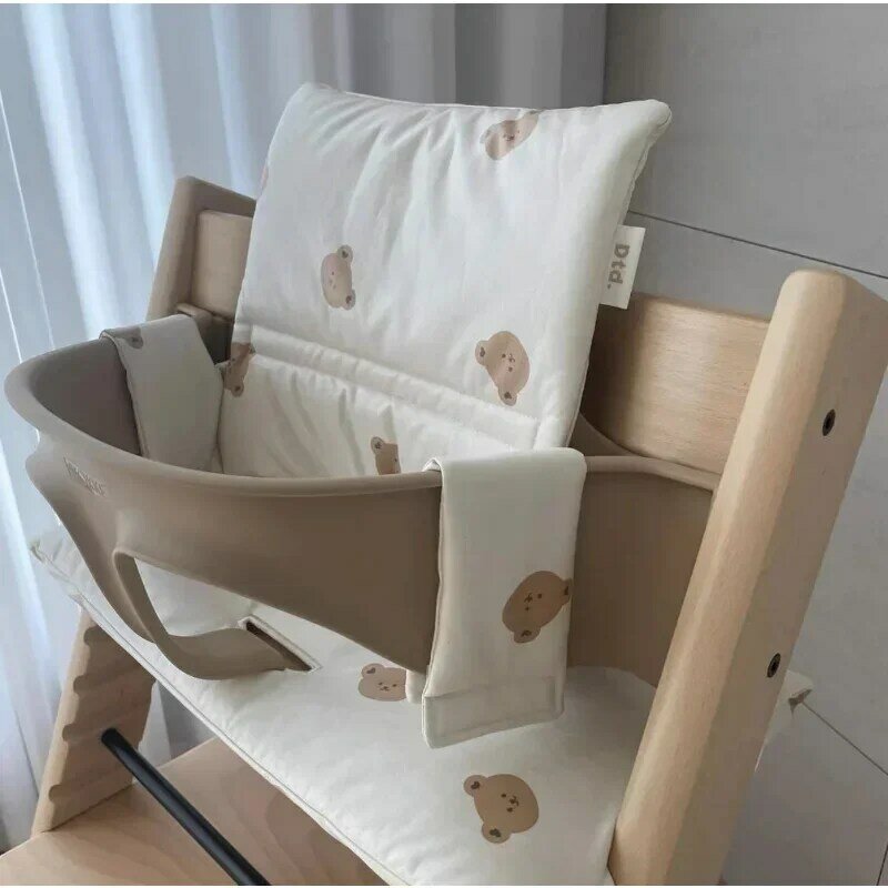 Soft Highchair Cushion Washable Baby Dinner High Chair Seat Cushion Liner Mat Pad Back Cushion for Stokk Trip Trap High Chair