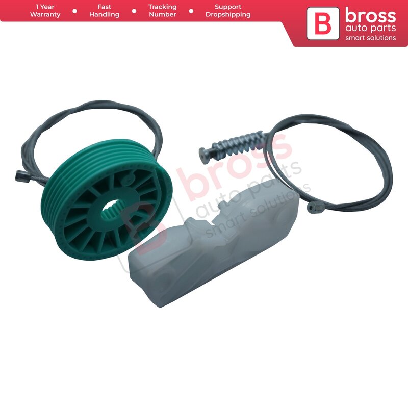 Bross – Kit de régulateur de vitre électrique, pour Mercedes CLK C209/A209 2002 – 2009, BWR1120