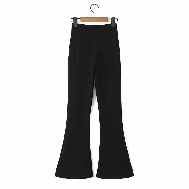 Stephen & Di-mallas deportivas para mujer, pantalones informales con cuello en V, color negro, para Yoga