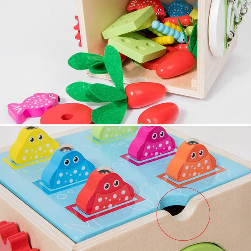 Ruchliwa zabawka maluch kreatywna tablica sensoryczna Montessori dla dziewczynek zabawki edukacyjne dla dziewczynek chłopców i dzieci