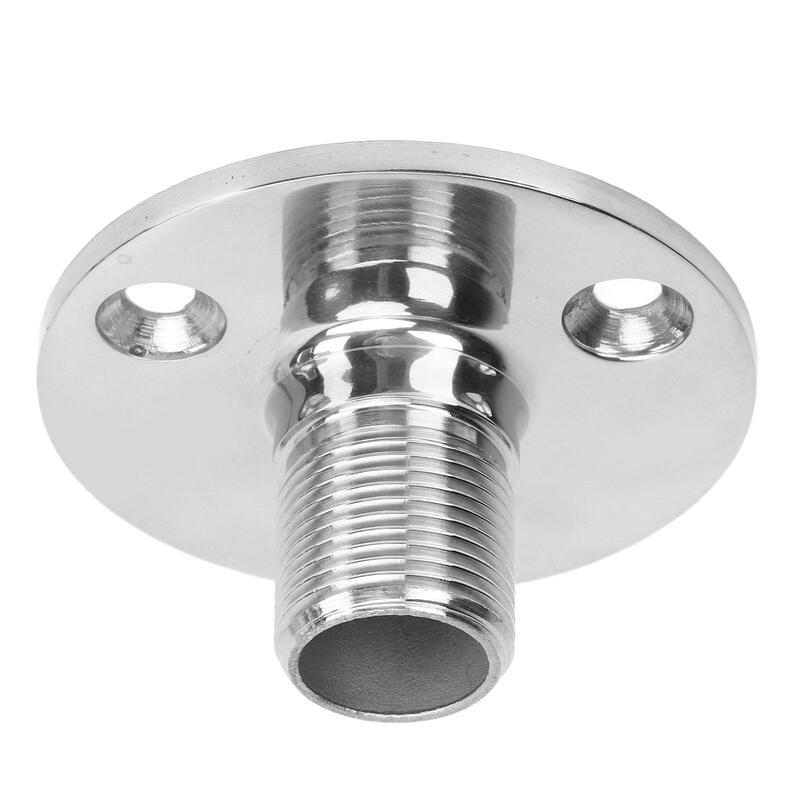 25MM Marine Antenna Base Mount 316 Stainless Steel Thread Boat Accessories