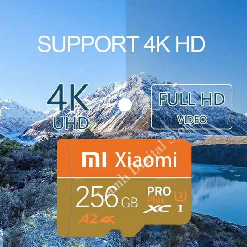 Xiaomi Micro SD TF Card 1TB 2TB การ์ดหน่วยความจำดั้งเดิมกล้อง128GB ความเร็วสูงแฟลช SD การ์ด512GB ขยายพื้นที่เก็บข้อมูลสำหรับ Android