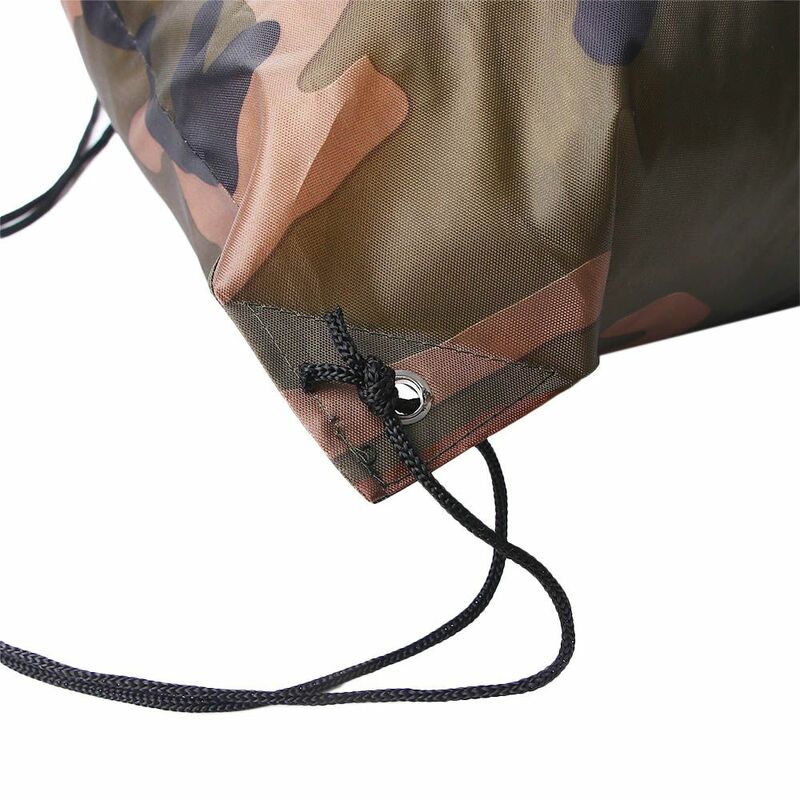 Scarpe da esterno stoccaggio dei vestiti addensare viaggio equitazione borsa con coulisse mimetica borsa sportiva portatile zaino Oxford Bag