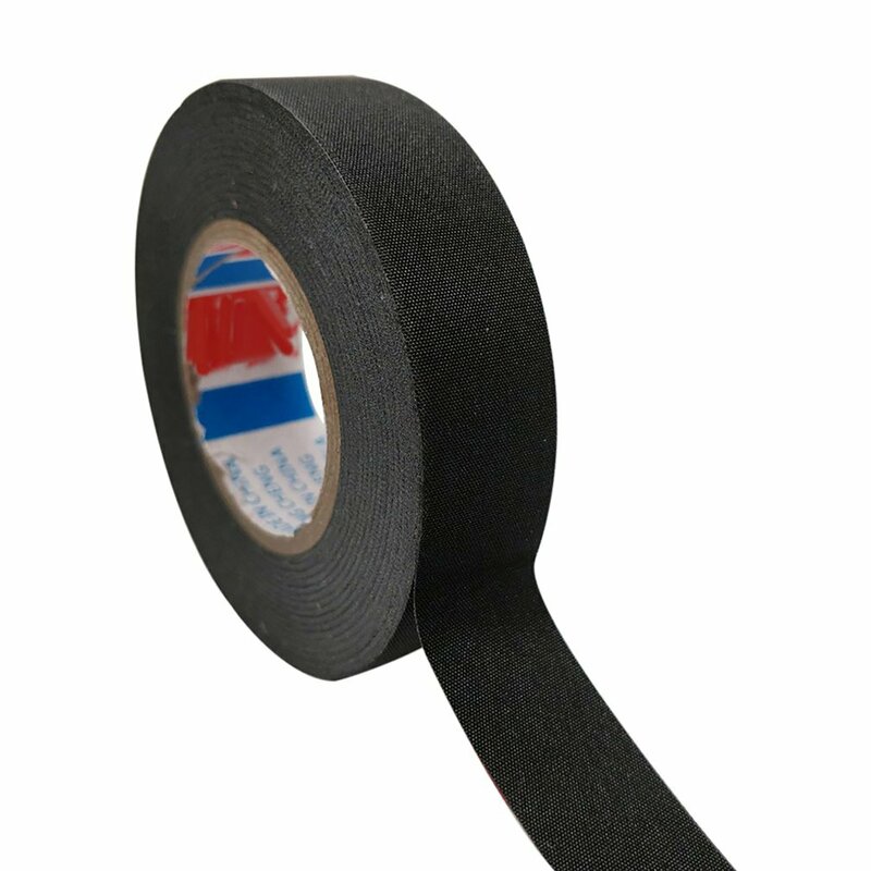 15 Meter Hittebestendig Vlamvertragende Tape Adhesive Doek Tape Voor Auto Harness Bedrading Weefgetouw Bescherming Voor Automotive Kabel tap