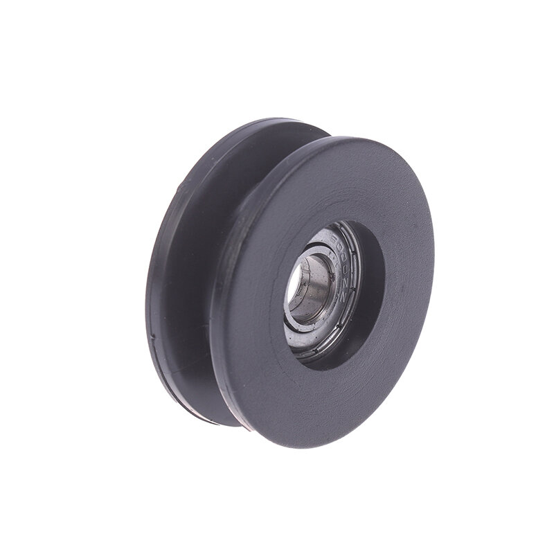 50mm Black Bearing Pulley Wheel Cable Gym Equipment Fitness Room Family Fitness Outdoor Part Wearproof gym kit