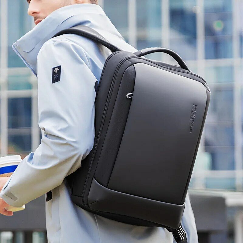 Сумка для ноутбука, 15,6 дюйма, брызгозащищенный деловой дорожный рюкзак, мужской вместительный рюкзак