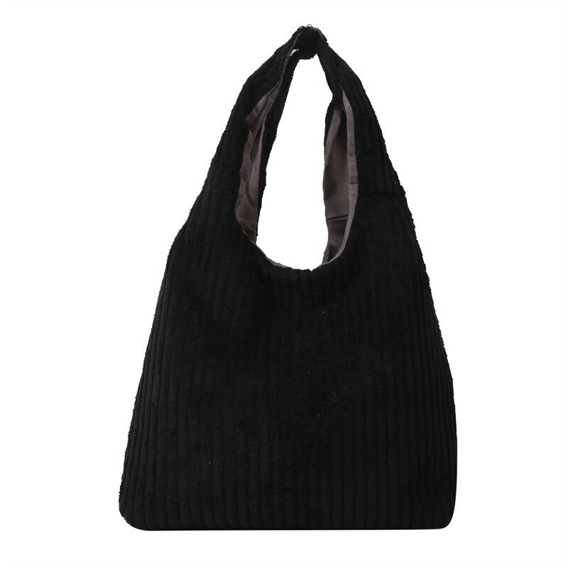 Простая нишевая вместительная сумка через плечо, модная зимняя женская роскошная сумка-тоут