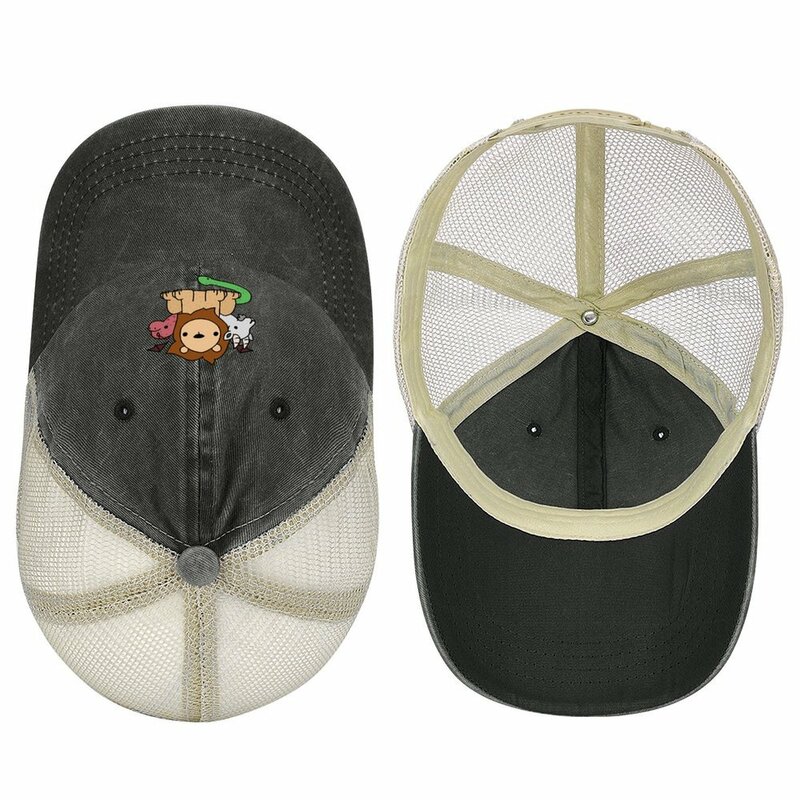 Chibi Chimera kowbojska kapelusz Uv słoneczna czapka czapka z pomponem damska plażowa 2024 męska