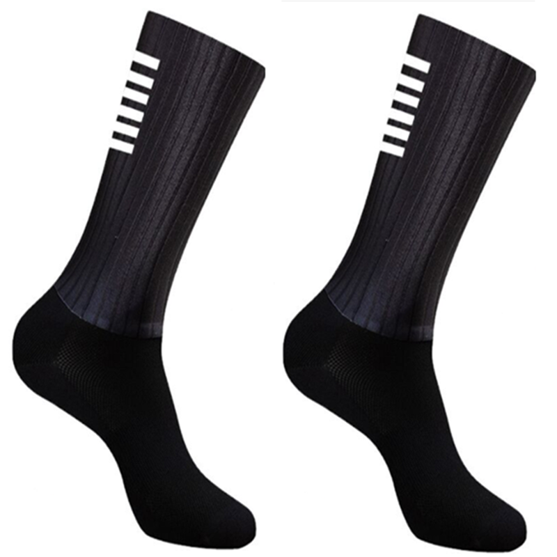 Slip Aero Socks Silicone Summer 2023 Socks Whiteline Cycling Anti Men Bicycle Sport Running Bike Socks Calcetines