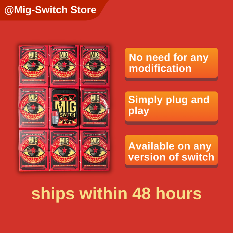 MiG saklar kartu เครื่องเล่นเกม Nintendo Card Plug & Play อเนกประสงค์