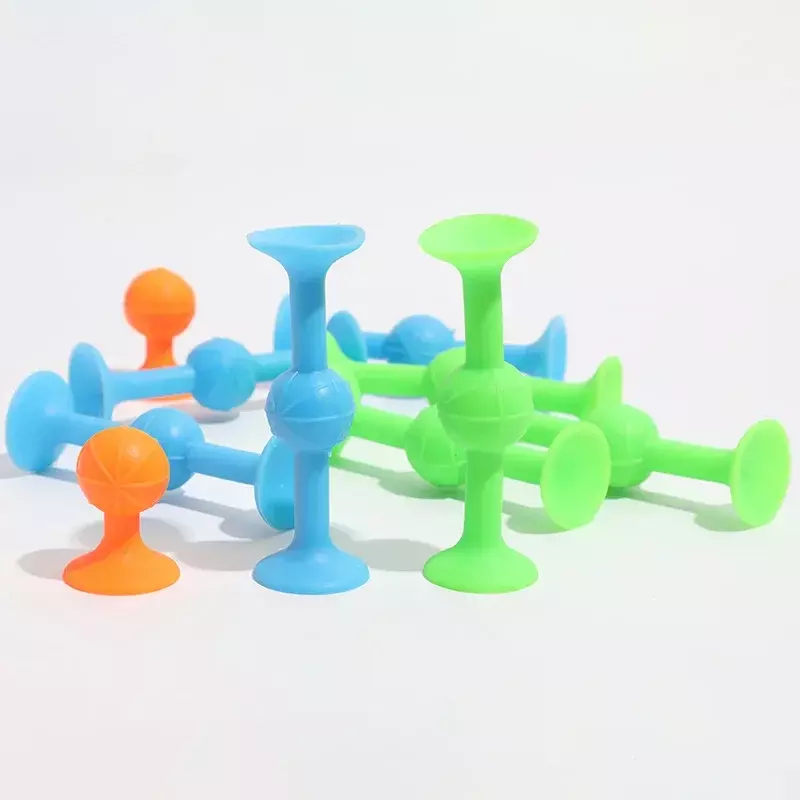 Juego de dardos de Silicona Pop para adultos y niños, juego interactivo de succión pegajosa para fiesta al aire libre, juguete de descompresión competitivo