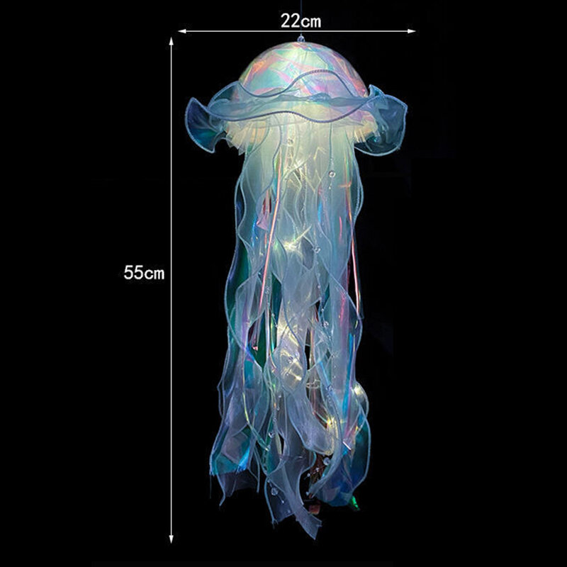 Lampada medusa lampada a fiori portatile lampada da camera per ragazza decorazione per atmosfera lampada da camera da letto lampada da notte novità illuminazione luci per decorazioni per la casa