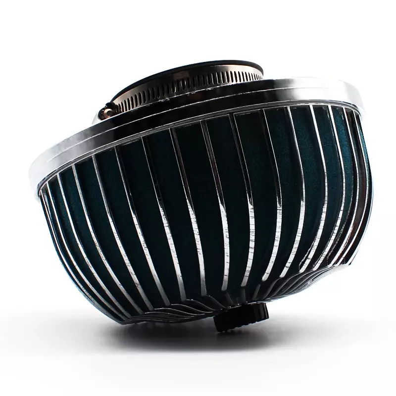 Uniwersalny 76MM wyścigowy filtr powietrza samochodowy czyszczący dopływ powietrza grzybowy kształt głowy wysoki przepływ gąbka samochodowa filtr powietrza