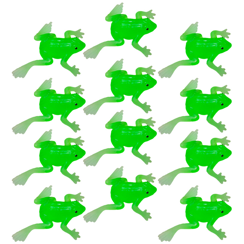 18 szt. Żaba zabawki do kąpieli malutka żaba figurka plastikowa pluszowa żaba figurki zwierząt dekoracji (mieszany styl)