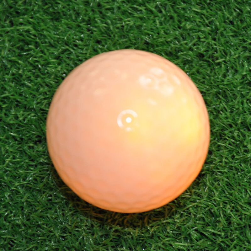 Светится в темноте мячи для гольфа, светодиодный светящийся мяч для гольфа для ночных видов спорта, супер яркий, красочный и прочный