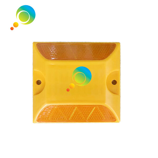 Wysokiej jakości nowy nabytek cena fabryczna żółty plastikowy znacznik drogowy stud