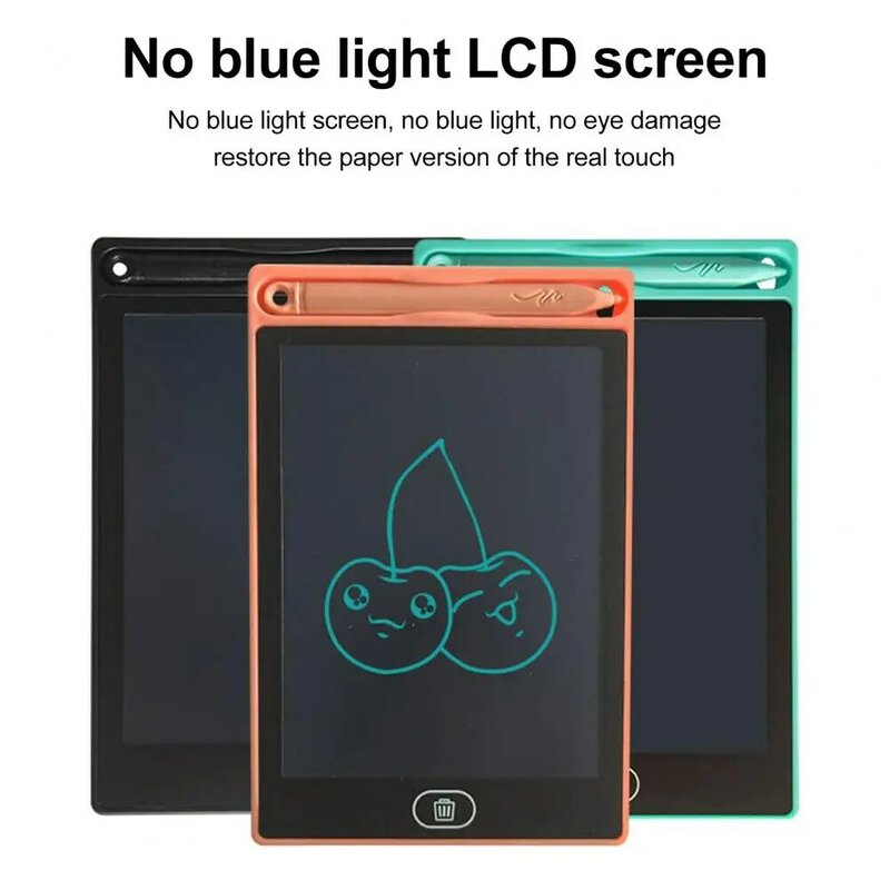 6.5 polegadas Placa de Desenho Eletrônico com Tela de LCD Caneta Desenho Escrita Tablet de Escrita Eletrônica Pad графический планшет