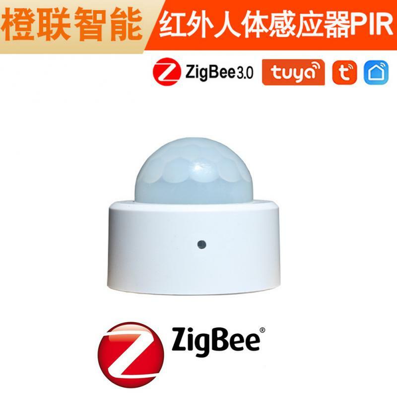 Zigbee 3.0 Tuya Mini Smart Human Body Sensor Motion Movement PIR Transducer Infrared Detector Smart Home Security Smart Life
