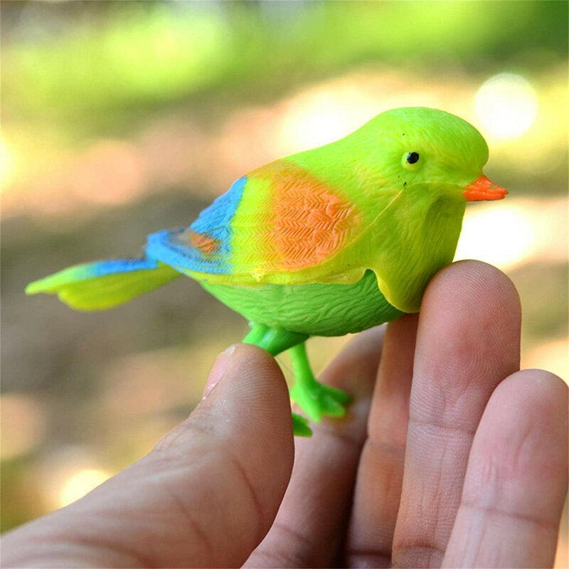 あなたの心を持つ鳥の形をした電子機器,素敵なサウンドコントロールを備えた小型のペットのおもちゃ