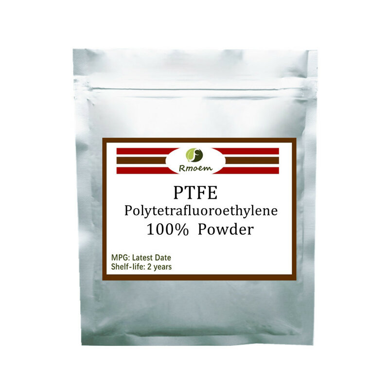 PTFE 분말, 폴리테트라 플루오로 100% 버진 분말 윤활제, 1.6 미크론 초미세 분말, 고온 및 저온 방지, 50-1000g