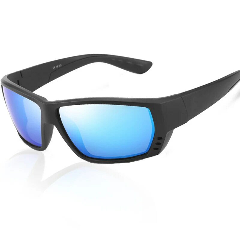 Kacamata hitam terpolarisasi 580P Tuna Alley pria, kacamata persegi untuk pria, kacamata memancing, kacamata mengemudi, kacamata perjalanan Oculos